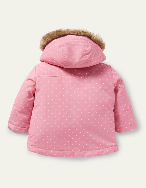 Girls 3-in-1 Jacket - Formica Pink Horses Girls 3-in-1 Jacket - Formica Pink Horses