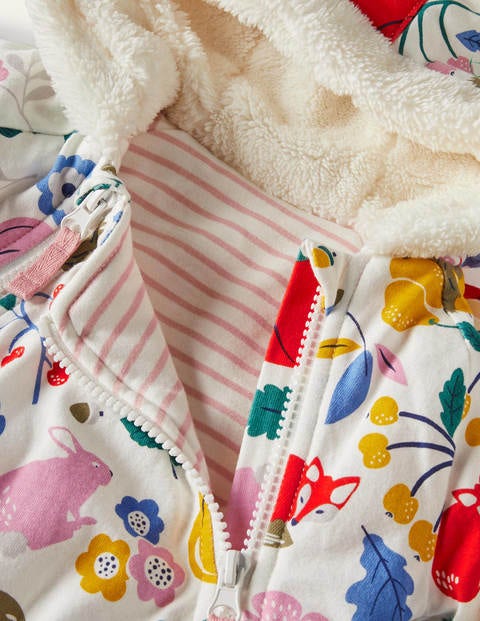Harvest Cosy Pram Suit - Ivory Forest Friends Harvest Cosy Pram Suit - Ivory Forest Friends