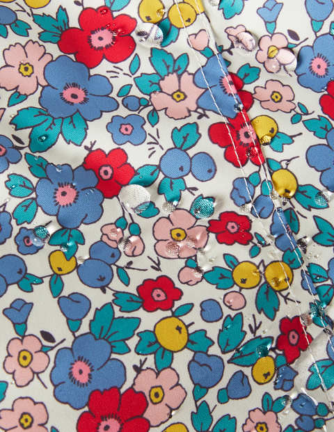 Combinaison de ski imperméable à motif floral - Motif fleur de pommier ciel multi Combinaison de ski imperméable à motif floral - Motif fleur de pommier ciel multi