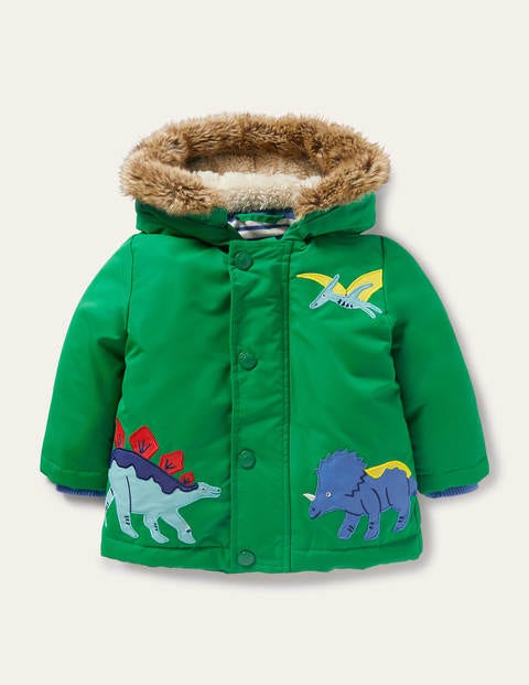 3-in-1-Jacke - Schottengrün, Dinosaurier 3-in-1-Jacke - Schottengrün, Dinosaurier