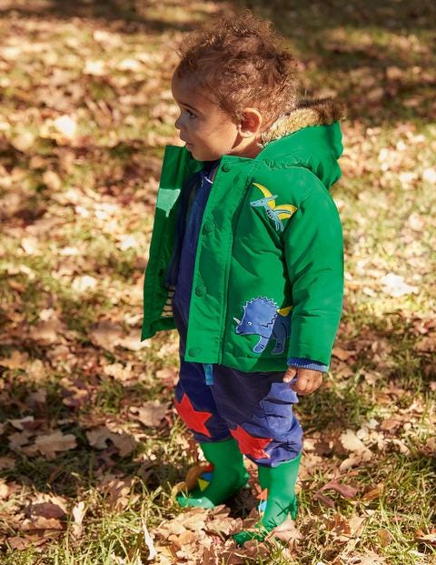 3-in-1-Jacke - Schottengrün, Dinosaurier 3-in-1-Jacke - Schottengrün, Dinosaurier