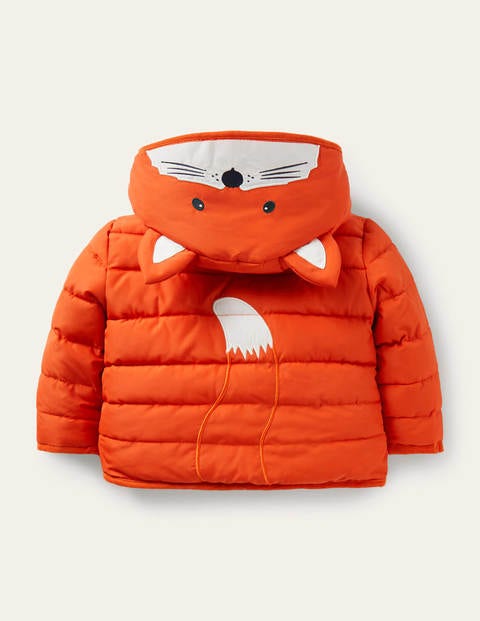Padded Jacket - Autumn Maple Orange Fox Padded Jacket - Autumn Maple Orange Fox