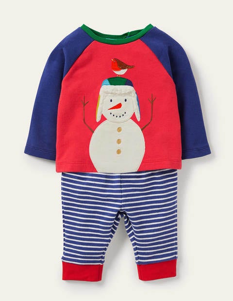 Fun Jersey Play Set - Rockabilly Red Snowman Fun Jersey Play Set - Rockabilly Red Snowman