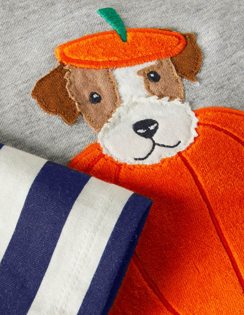 Sprout Pumpkin Layered T-shirt - Grey Marl Sprout Sprout Pumpkin Layered T-shirt - Grey Marl Sprout