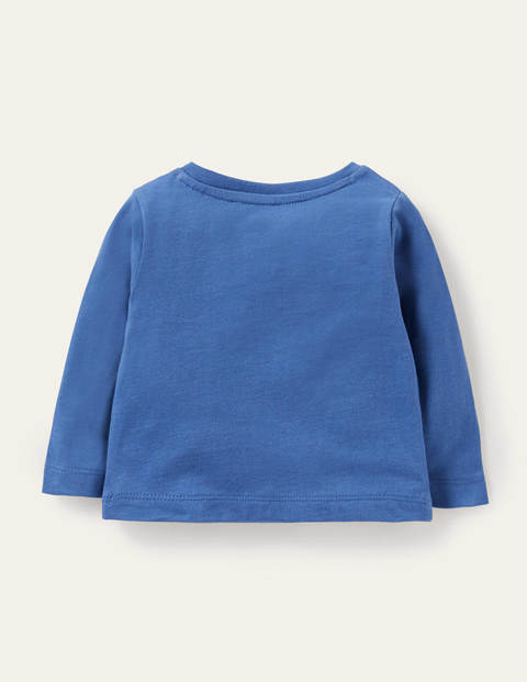Hedgehog Appliqué T-shirt - Elizabethan Blue Hedgehog Hedgehog Appliqué T-shirt - Elizabethan Blue Hedgehog