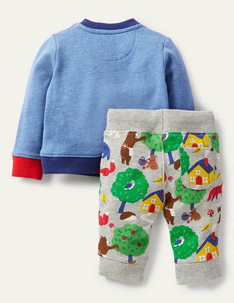 Cosy Sweatshirt & Bottoms Set - Grey Marl Bears Cosy Sweatshirt & Bottoms Set - Grey Marl Bears