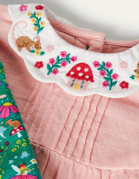 Woven Top & Leggings Set - Sardinia Green Fairy Garden Woven Top & Leggings Set - Sardinia Green Fairy Garden