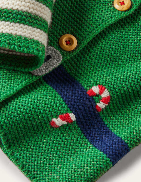 Hooded Christmas Jacket - Highland Green Elf Hooded Christmas Jacket - Highland Green Elf