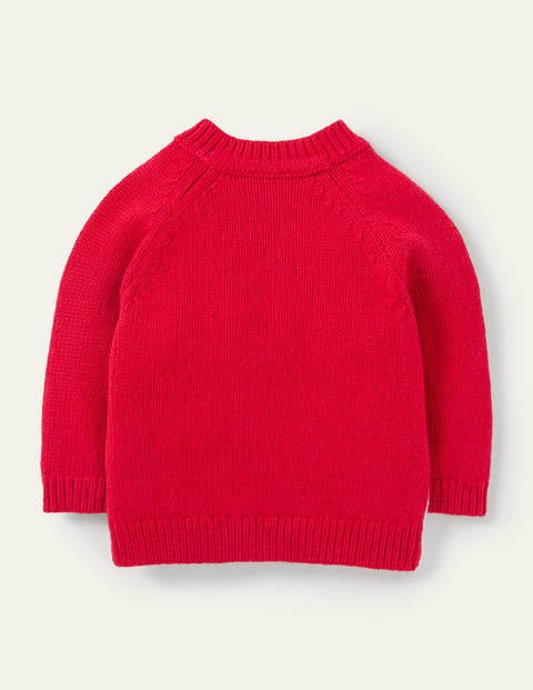 Fröhlicher weihnachtlicher Pullover - Peperonirot, Weihnachtsmann Fröhlicher weihnachtlicher Pullover - Peperonirot, Weihnachtsmann