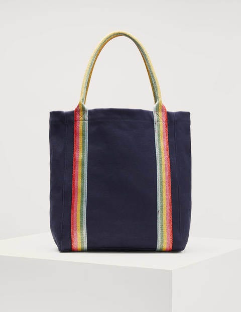 Olivia Leinen-Shopper - Navy Olivia Leinen-Shopper - Navy