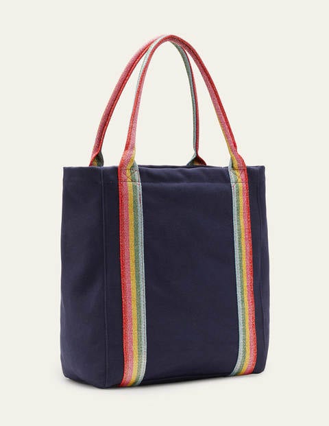 Olivia Leinen-Shopper - Navy Olivia Leinen-Shopper - Navy
