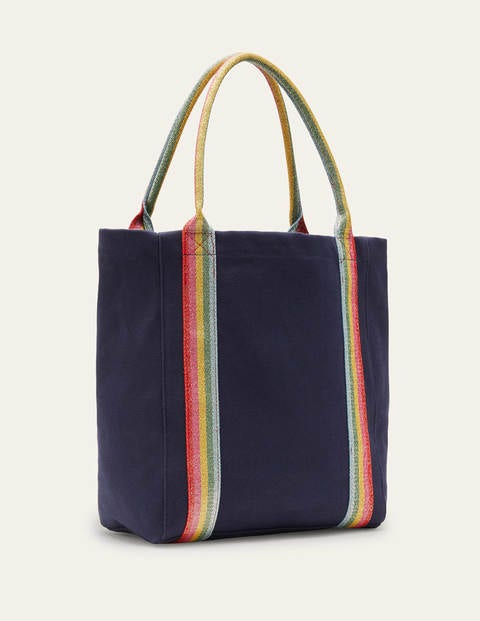 Olivia Leinen-Shopper - Navy Olivia Leinen-Shopper - Navy