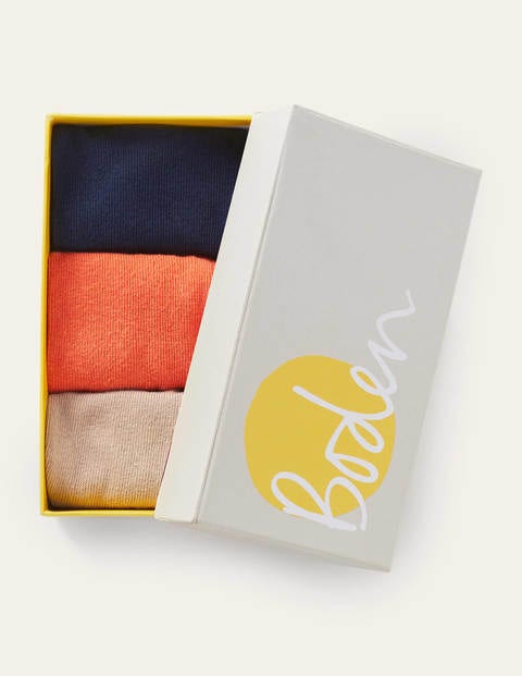 Three Pack Crew Socks - Plain Three Pack Crew Socks - Plain