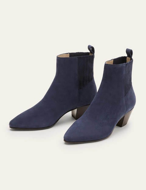 Bottines Western - Bleu marine Bottines Western - Bleu marine
