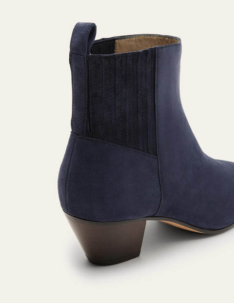 Bottines Western - Bleu marine Bottines Western - Bleu marine