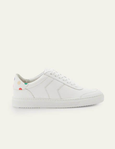 Helen Chevron Sneakers - White/Multi Spot Helen Chevron Sneakers - White/Multi Spot