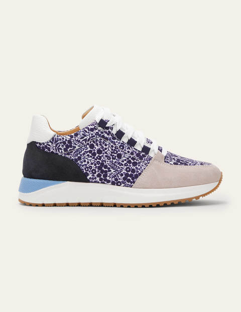 Classic Sneakers - Navy Print/Ivory Classic Sneakers - Navy Print/Ivory