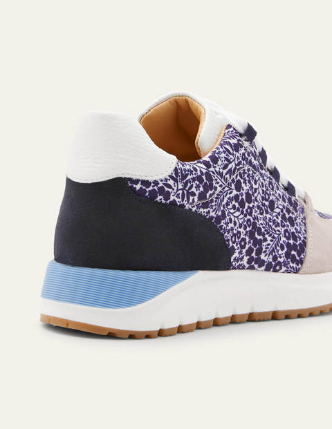 Classic Sneakers - Navy Print/Ivory Classic Sneakers - Navy Print/Ivory