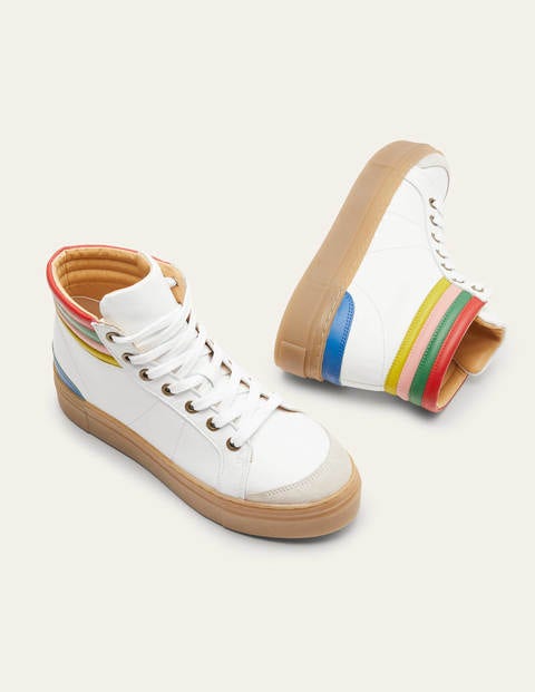 Baskets montantes Amber - Blanc multi Baskets montantes Amber - Blanc multi