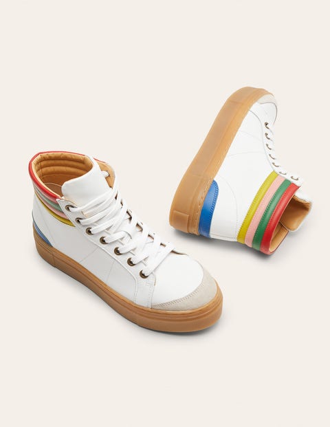 Baskets montantes Amber - Blanc multi Baskets montantes Amber - Blanc multi