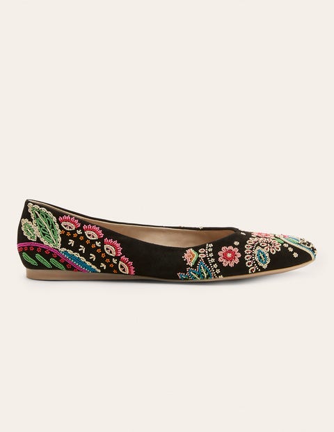 Ballerines ornementées - Noir multi Ballerines ornementées - Noir multi