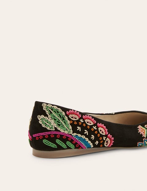 Ballerines ornementées - Noir multi Ballerines ornementées - Noir multi