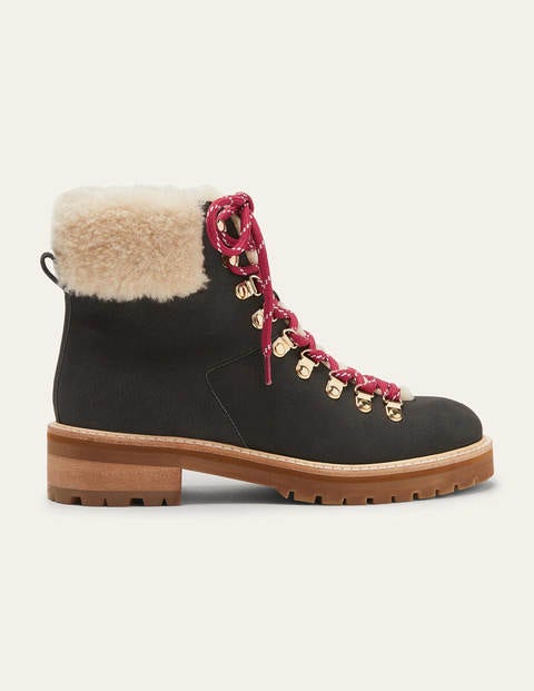 Isadora Hiking Boots - Black Isadora Hiking Boots - Black