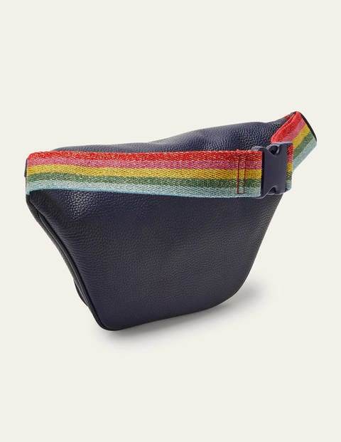 Gürteltasche aus Leder - Navy Gürteltasche aus Leder - Navy