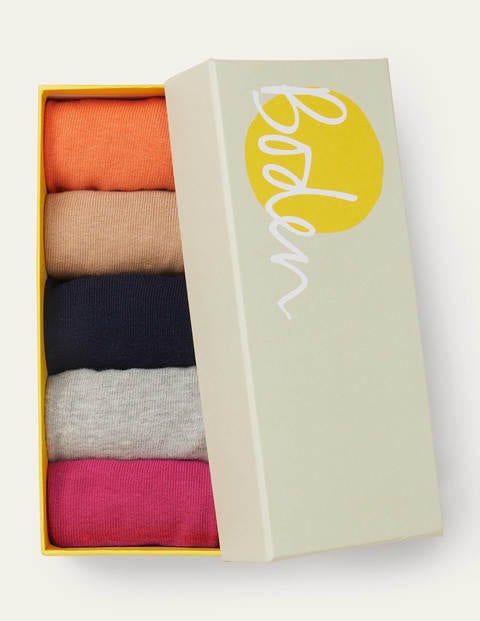 Knöchelsocken im 5er-Pack - Einfarbig Knöchelsocken im 5er-Pack - Einfarbig