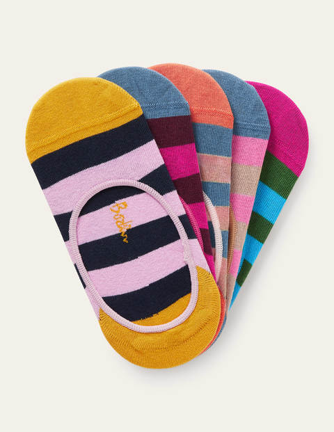 Five Pack Secret Socks - Stripe Five Pack Secret Socks - Stripe
