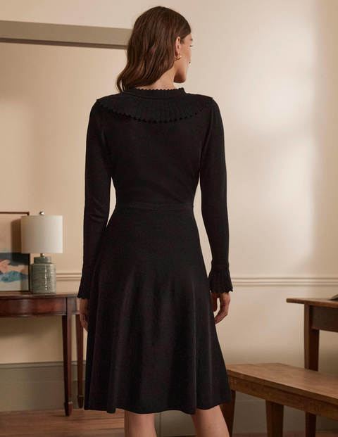 Abercorn Knitted Dress - Black Abercorn Knitted Dress - Black