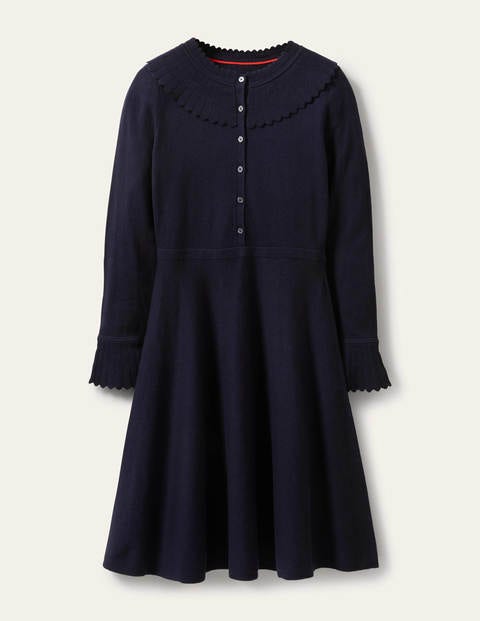 Abercorn Strickkleid - Navy Abercorn Strickkleid - Navy
