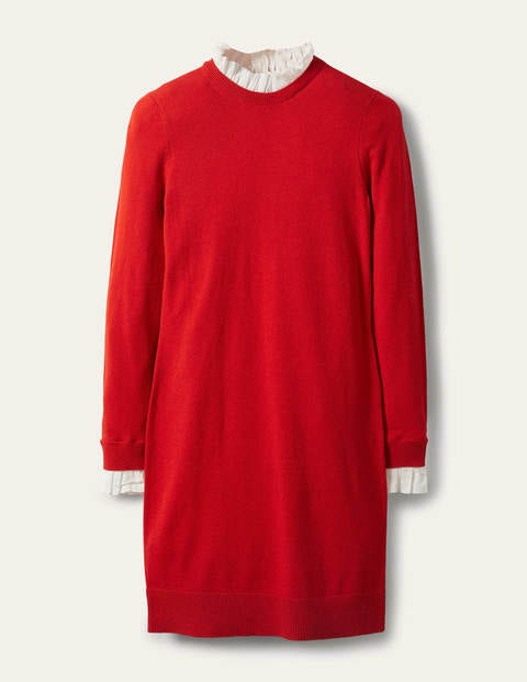 Beatrice Knitted Dress - Blazer Red Beatrice Knitted Dress - Blazer Red