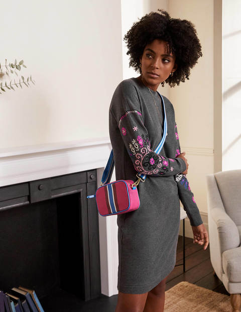 boden livia sweatshirt dress