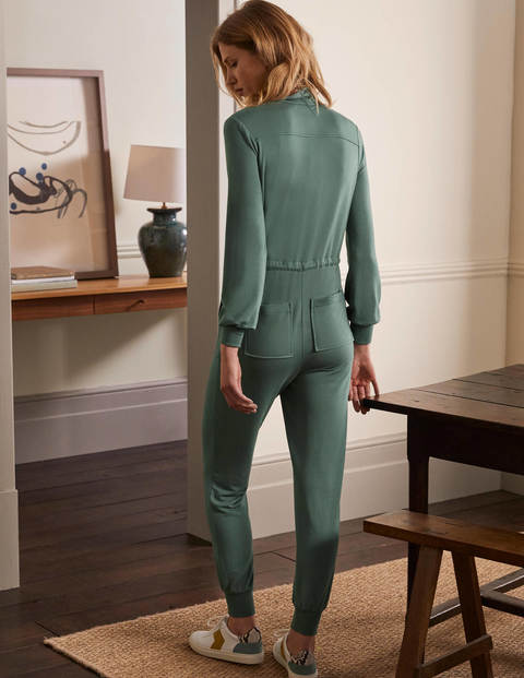 Utility Jersey Jumpsuit - Heath Utility Jersey Jumpsuit - Heath