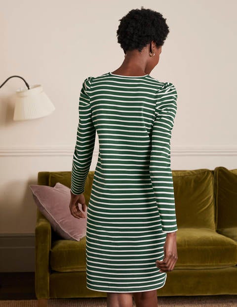 Imogen Breton Dress - Palm Leaf/Ivory Imogen Breton Dress - Palm Leaf/Ivory