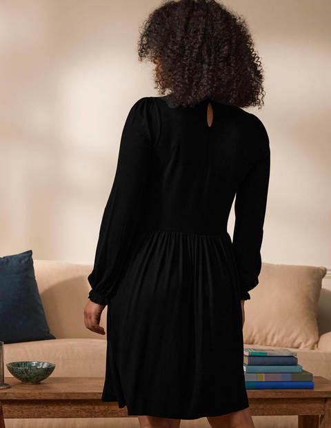 Clara Jerseykleid - Schwarz Clara Jerseykleid - Schwarz