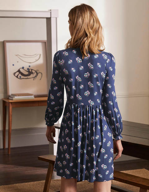 Clara Jersey Dress - Navy, Pretty Bird Clara Jersey Dress - Navy, Pretty Bird