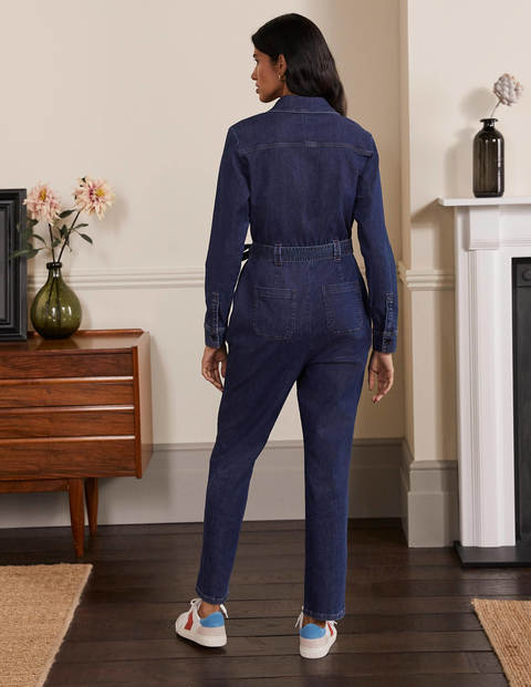 Zip-through Boilersuit - Dark Vintage Zip-through Boilersuit - Dark Vintage