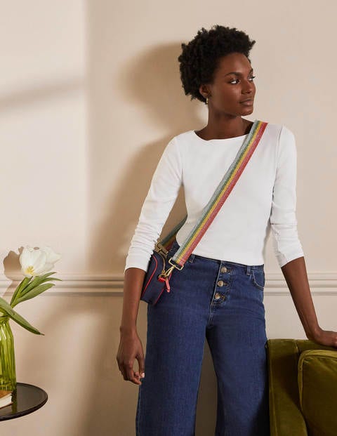 Essential Boatneck - White Essential Boatneck - White