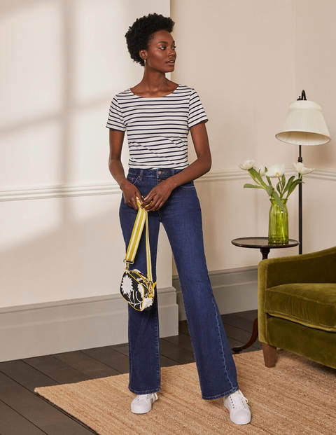 Short Sleeve Breton - Ivory/Navy Short Sleeve Breton - Ivory/Navy