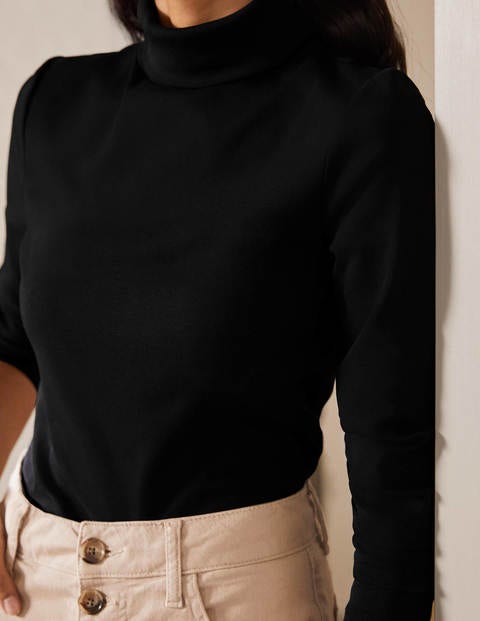 Essential Roll Neck - Black Essential Roll Neck - Black