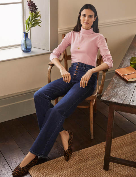 Basic-Rollkragenpullover - Milchshake Basic-Rollkragenpullover - Milchshake