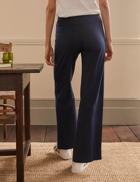 Jerseyhose mit weitem Bein - Navy Jerseyhose mit weitem Bein - Navy