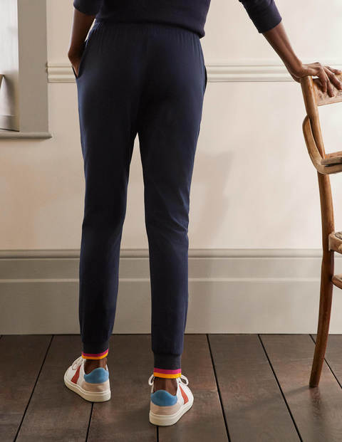 Cuffed Jersey Joggers - Navy Cuffed Jersey Joggers - Navy