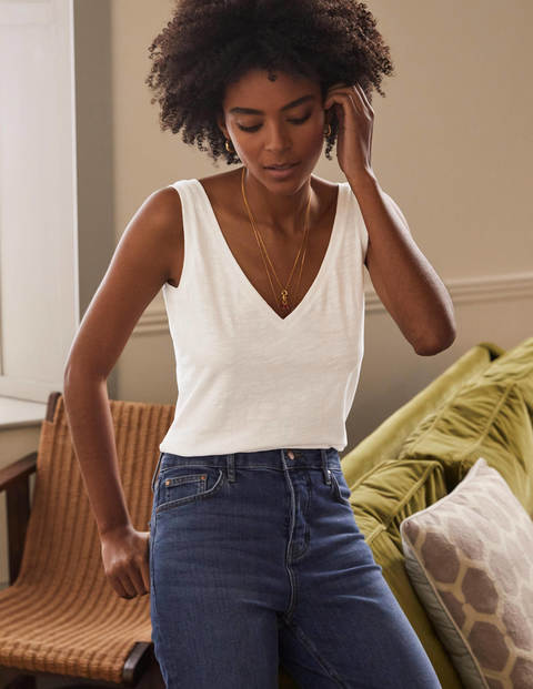 The Cotton Vest - White The Cotton Vest - White