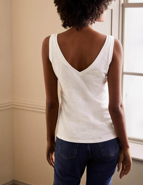 The Cotton Vest - White The Cotton Vest - White