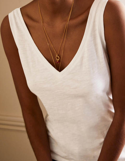The Cotton Vest - White The Cotton Vest - White