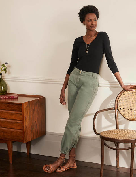 Double Layer V-neck Top - Black Double Layer V-neck Top - Black