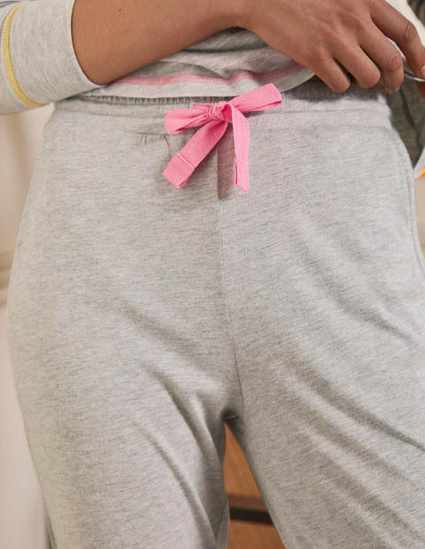 Bas de pyjama Alba en jersey - Gris chiné Bas de pyjama Alba en jersey - Gris chiné